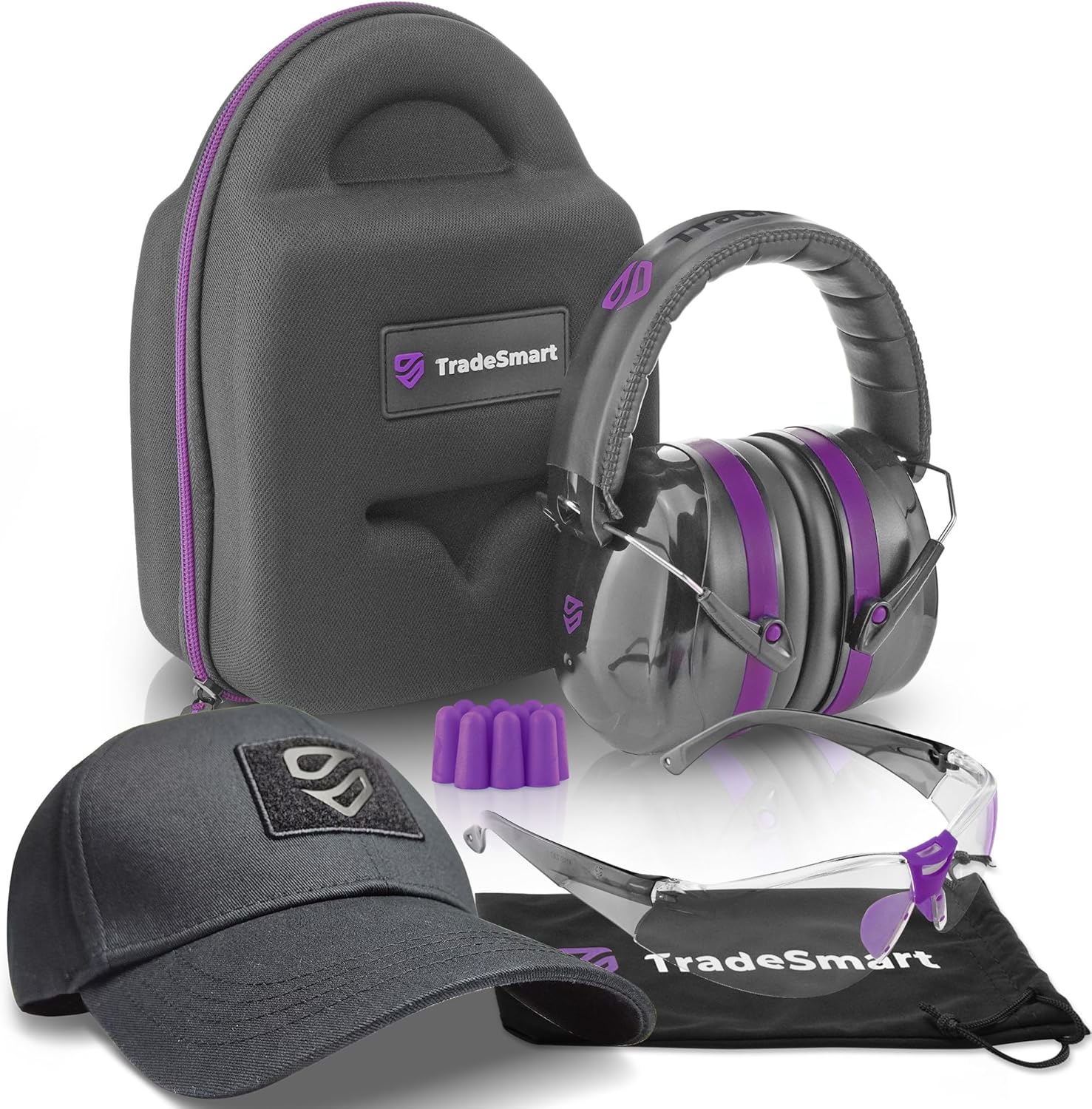 Range Shooting Gear: Tactical Hat and Gun Range Ear & Eye Protection Kit