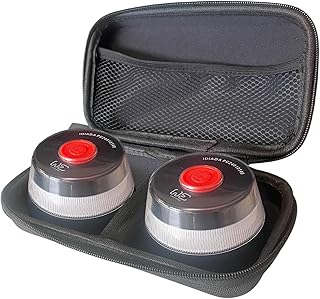 Double Anti-Shock Case for Emergency Light Beacon V16 DGT Approved + 2 x WE Beacon Emergency Light V16