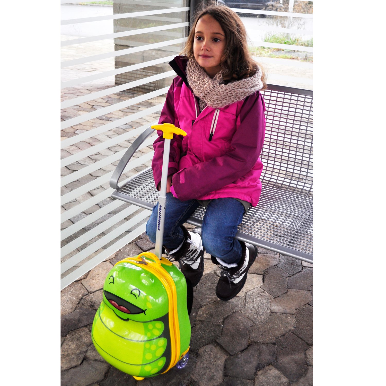Knorrtoys 14520 - Bouncie Trolley Bug Lemon