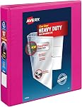 Avery Nonstick Heavy-Duty EZD Reference View 5 Inch White Binder (79106)