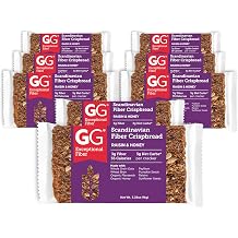 GG Exceptional Fiber Crispbread Raisin & Honey 1 box