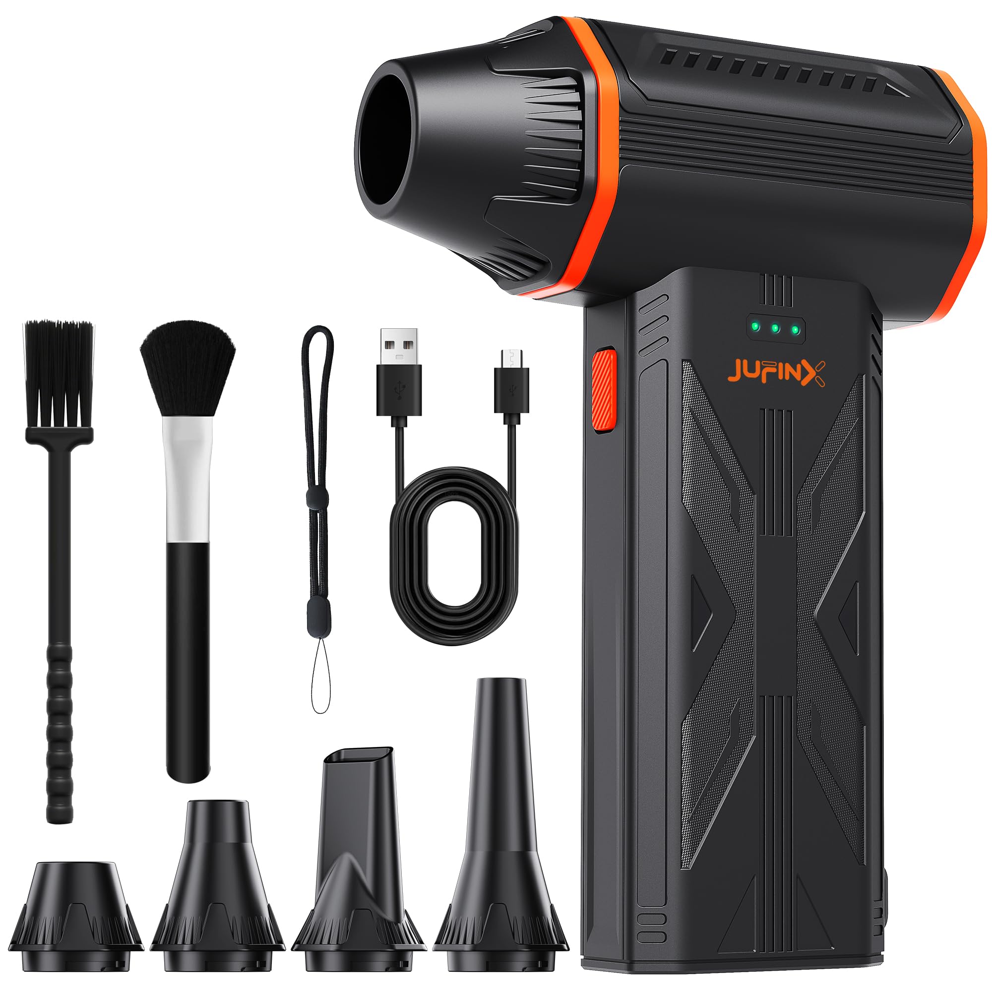 Compressed Air Duster,150000RPM High Speed brushless Motor Mini Blower