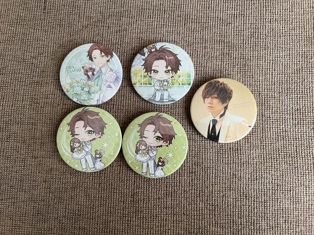 うらたぬき （浦島坂田船）キャラクター缶バッジセット Amazon.co.jp: 浦島坂田船 うらたぬき 缶バッジセット 5点 : おもちゃ