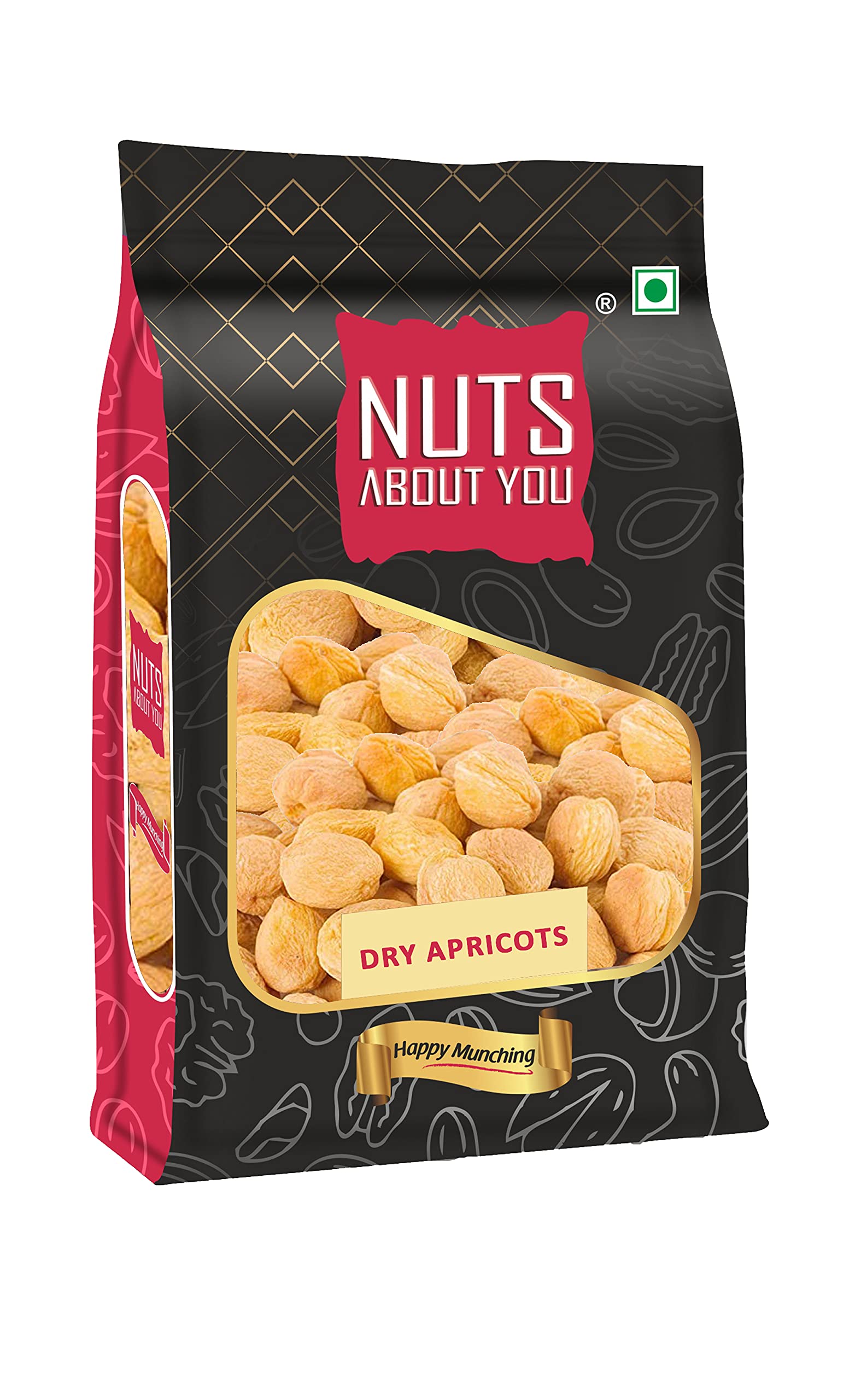 Nuts About You DRY APRICOTS, 250 g | 100% Natural | Premium | Khumani
