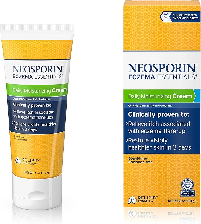 Neosporin Eczema Essentials Daily Moisturizing Cream, 6 Oz