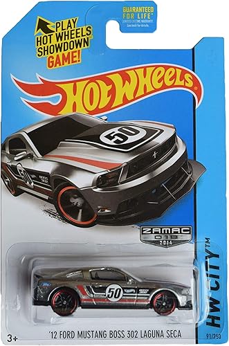 Hot Wheels Zamac '12 Mustang Boss 302 Laguna Seca 91250