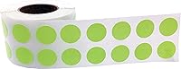 Vista 80 de Brown Natural Kraft 1/2" Inch Round Adhesive Labels 1,000 Color Coding Dot Stickers for Efficient Inventory Management, Crafting Projects, and