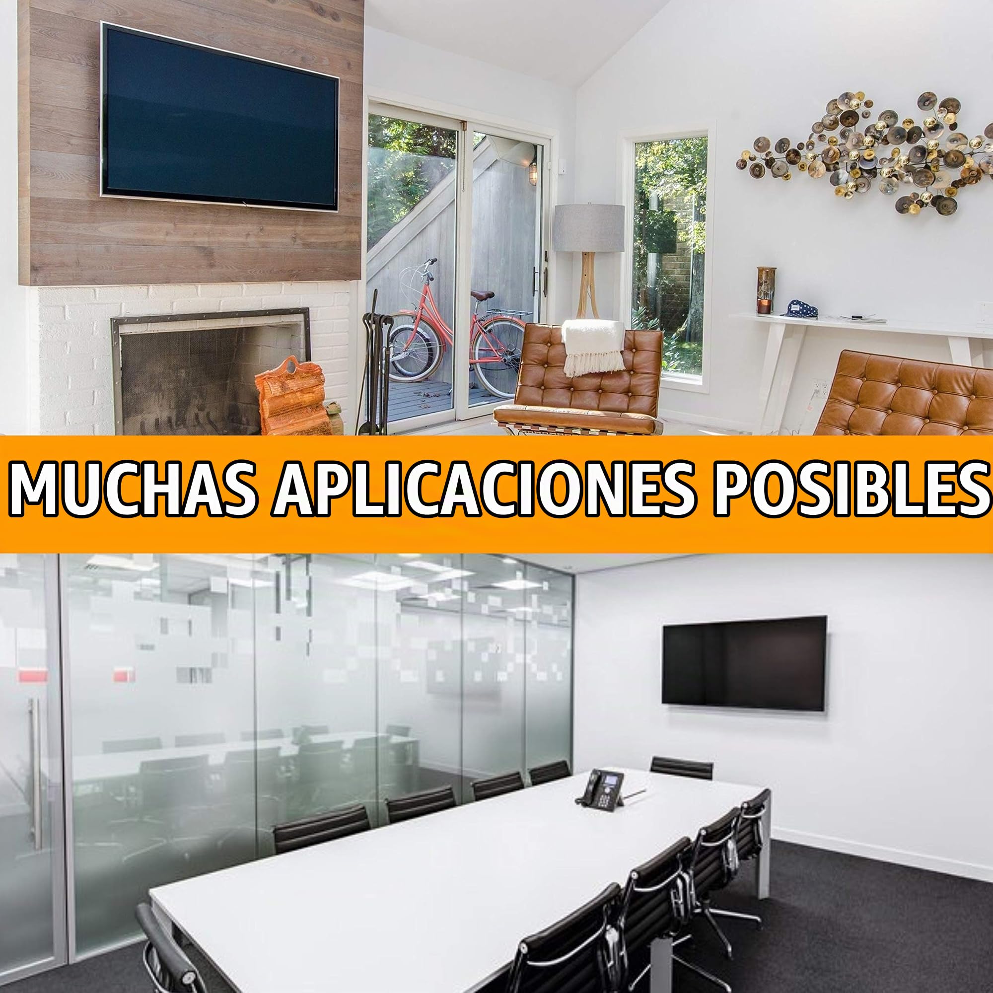 NANOOK Soporte de Pared para TV inclinable para televisores de 40-65 Pulgadas (102-165 cm), Ultradelgado, Soporte para televisores LED, QLED y OLED, Soporte Universal, VESA 100x100 a 600x400