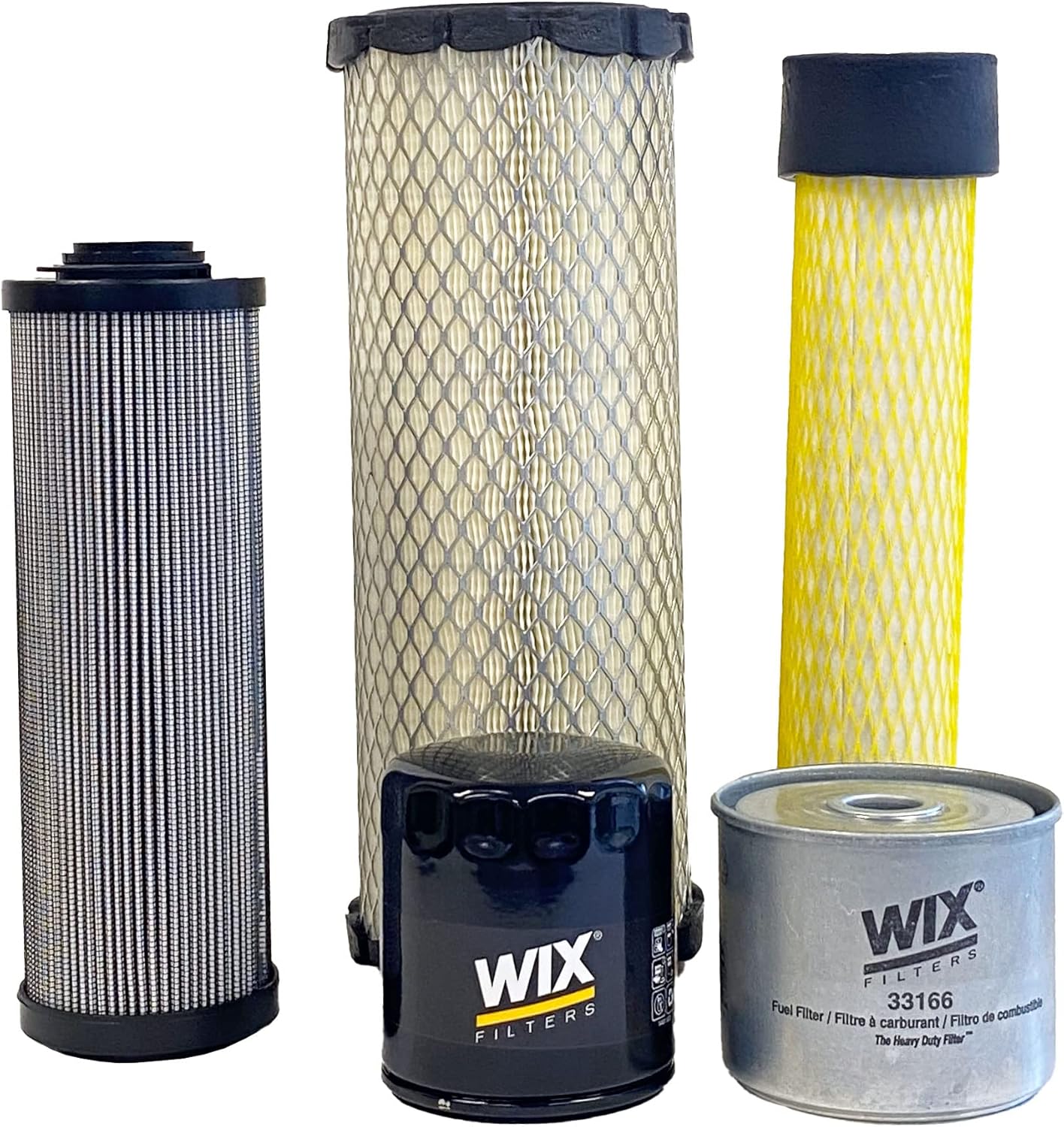 CFKIT Maintenance Filter Kit Compatible with ASV RT25 Posi-Track Loader