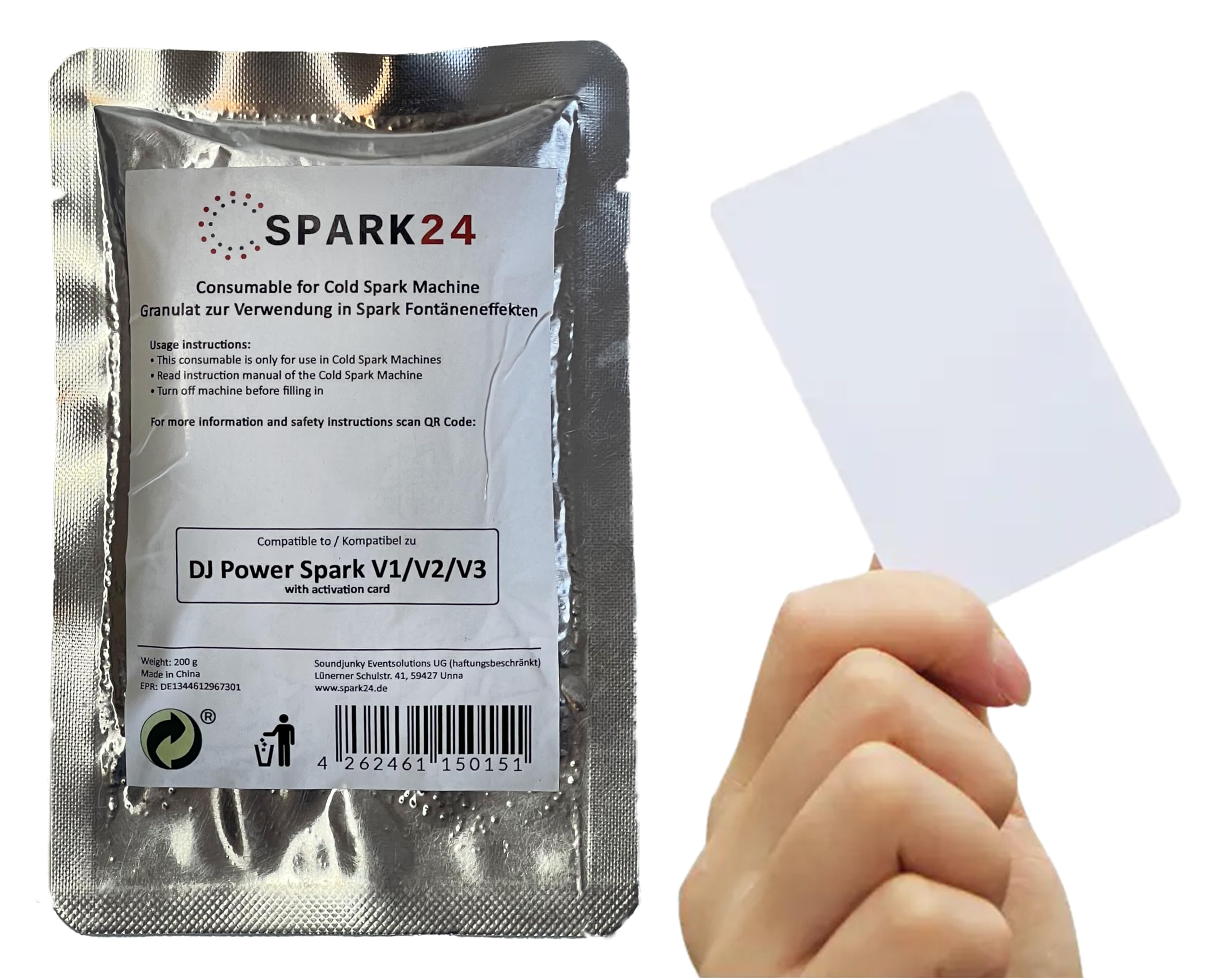 Granulato compatibile con DJ Power SPARK V1 V2