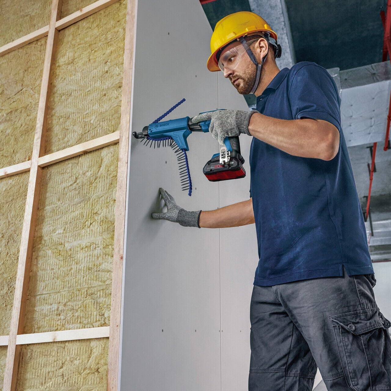 Visseuse plaquiste GTB 18V-45 Solo (machine seule) + Chargeur de vis GMA 55 | 06019K7005 - Bosch