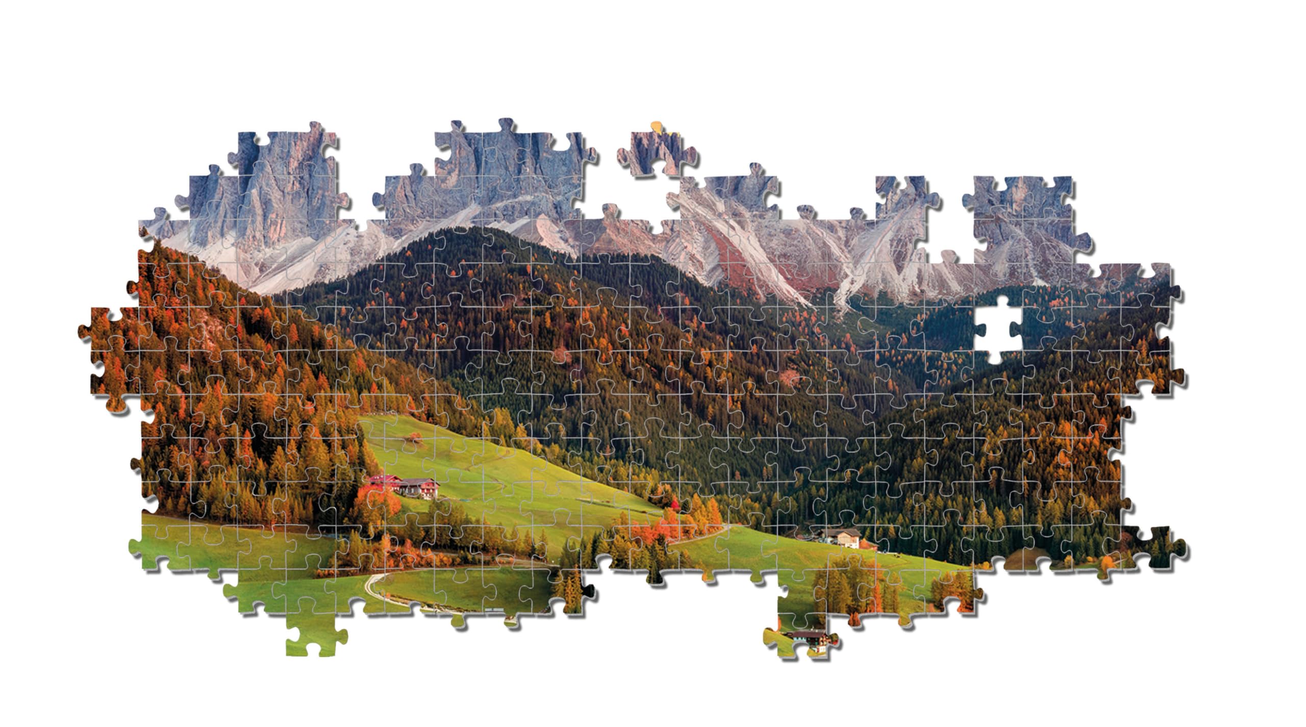 Clementoni Puzzle 1500 Piezas Paisaje MontMartre Paris, Puzzle Adulto (31999), Multicolor