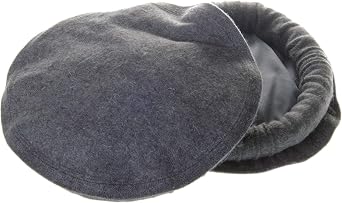100% Original Wool Chitrali Cap Pakol Hat Peshawari Handmade Medium Grey