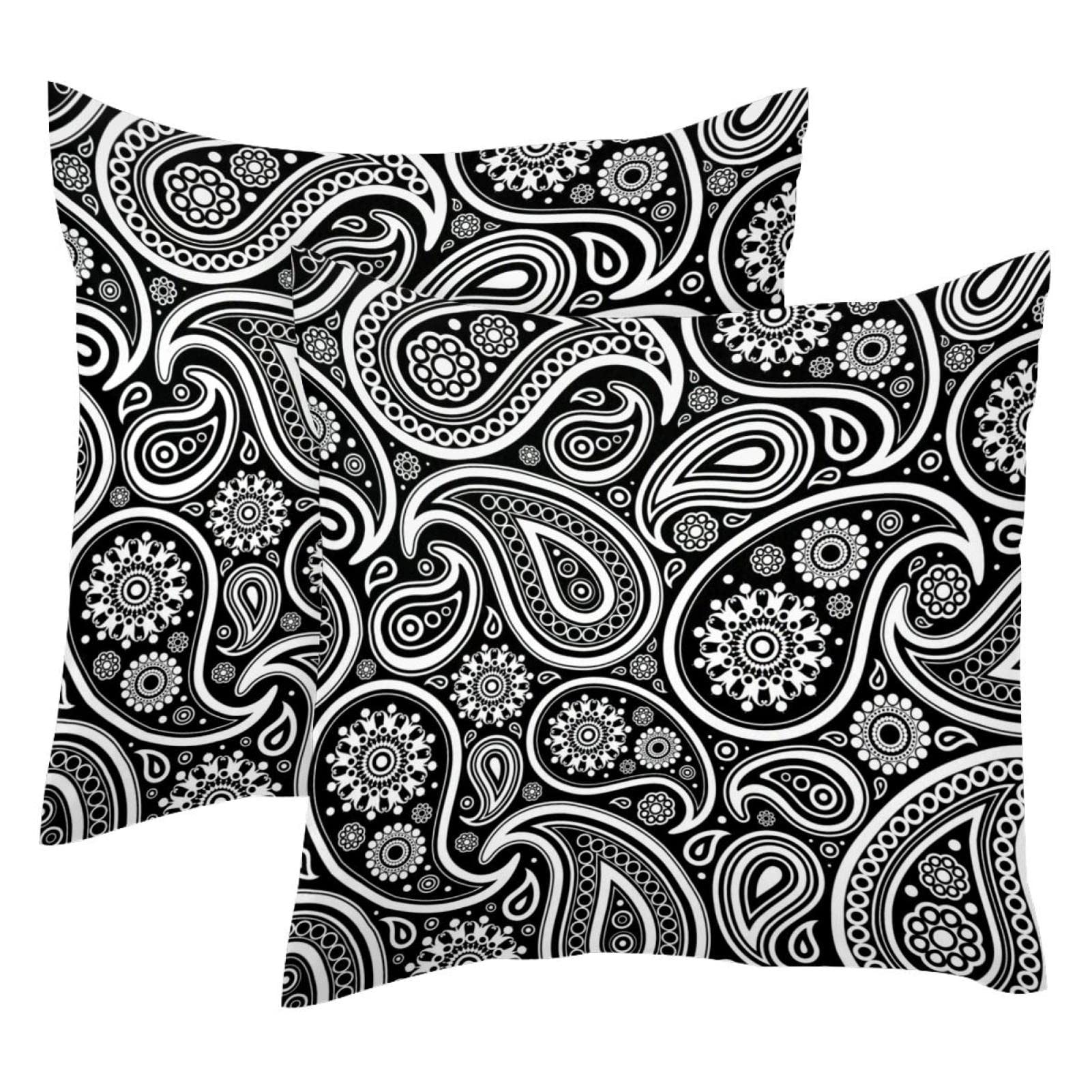 Housse de coussin lombaire fleur de cajou taie oreiller rectangulaire pour décoration de maison