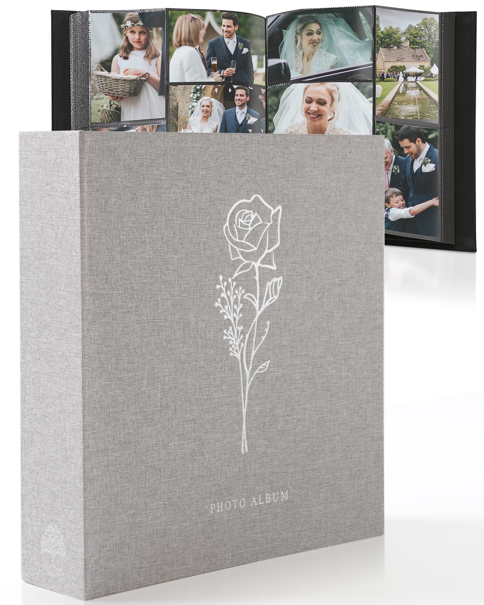 Yuforr Photo Album 6x4 Slip in, 1000 Pockets Photos