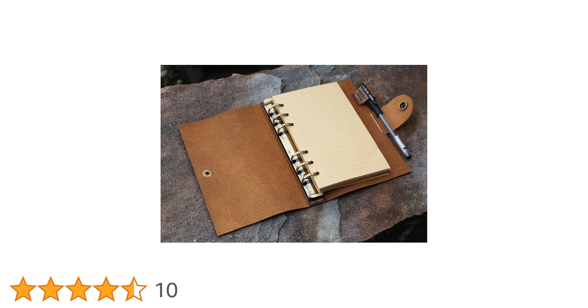 Amazon.co.jp: 本革 A6システム手帳 6穴リングバインダー 2cm