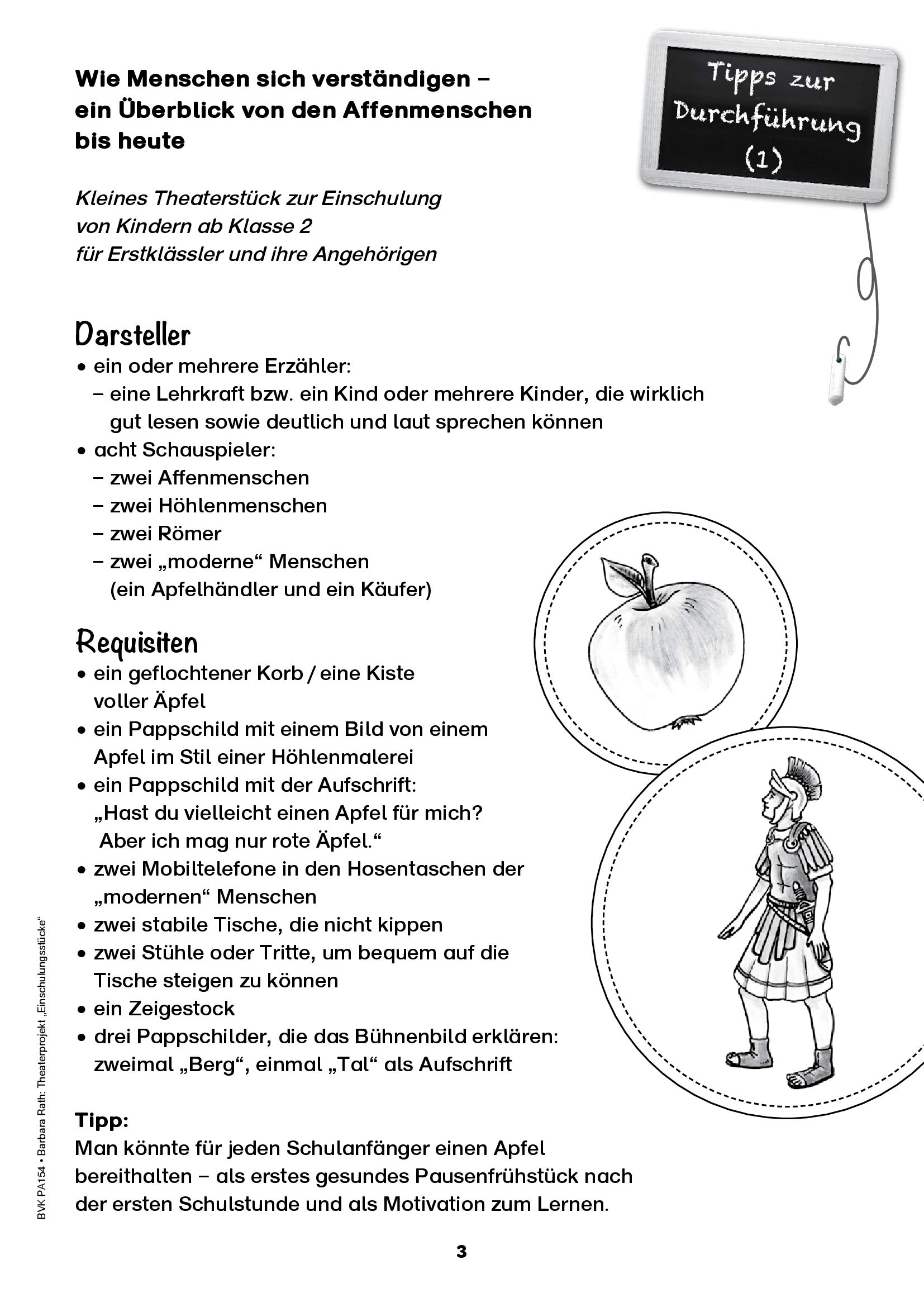 Theaterprojekt: Einschulungsstücke