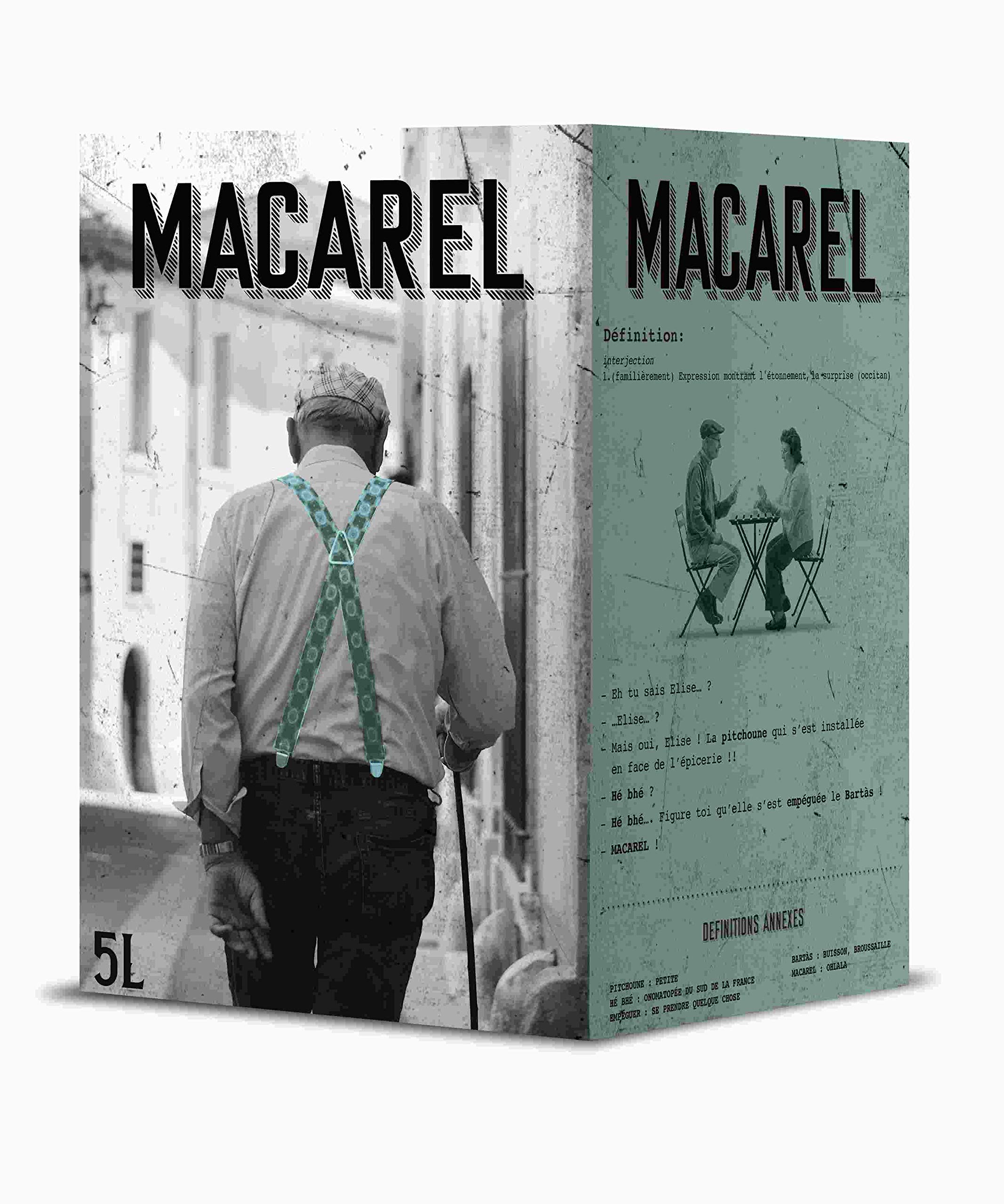 "Macarel" Vin de Table Blanc en Cubi, 5L