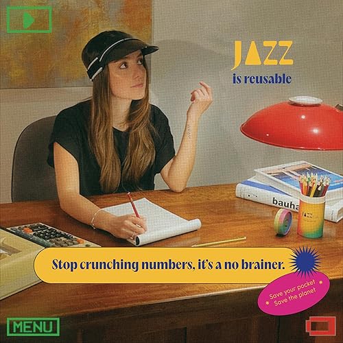 Miniatura 4 de JAZZ Cup Copas menstruales suaves  con bolsa de viaje de algodón  Reutilizable, protección 12 horas, 100% silicona de grado médico  Copa de período