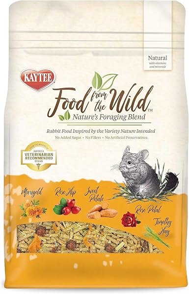 Kaytee Food from The Wild Chinchilla, 3 Pounds