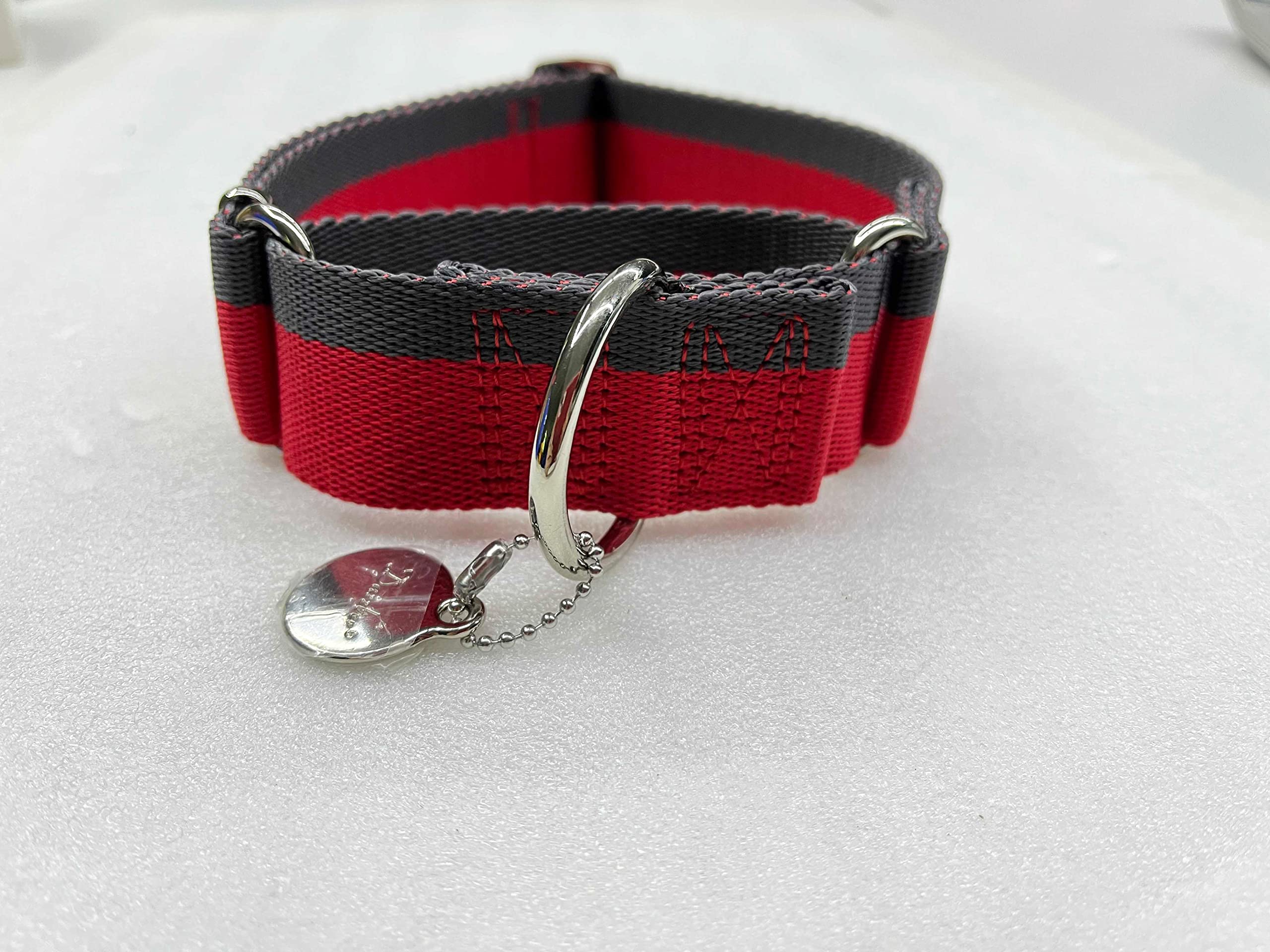Dazzber Martingale Collar -4cm Width Extra Strong Nylon Dog Collar
