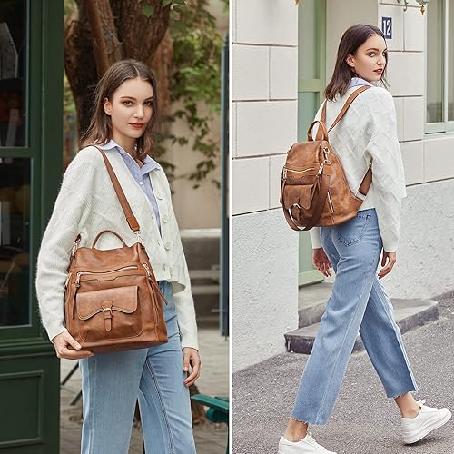 Miniatura 2 de OUKUPA Laptop Tote Handbag for Women 15.6" Computer Satchels Messenger Bags Backpack Purses Business Work Bag Office Large