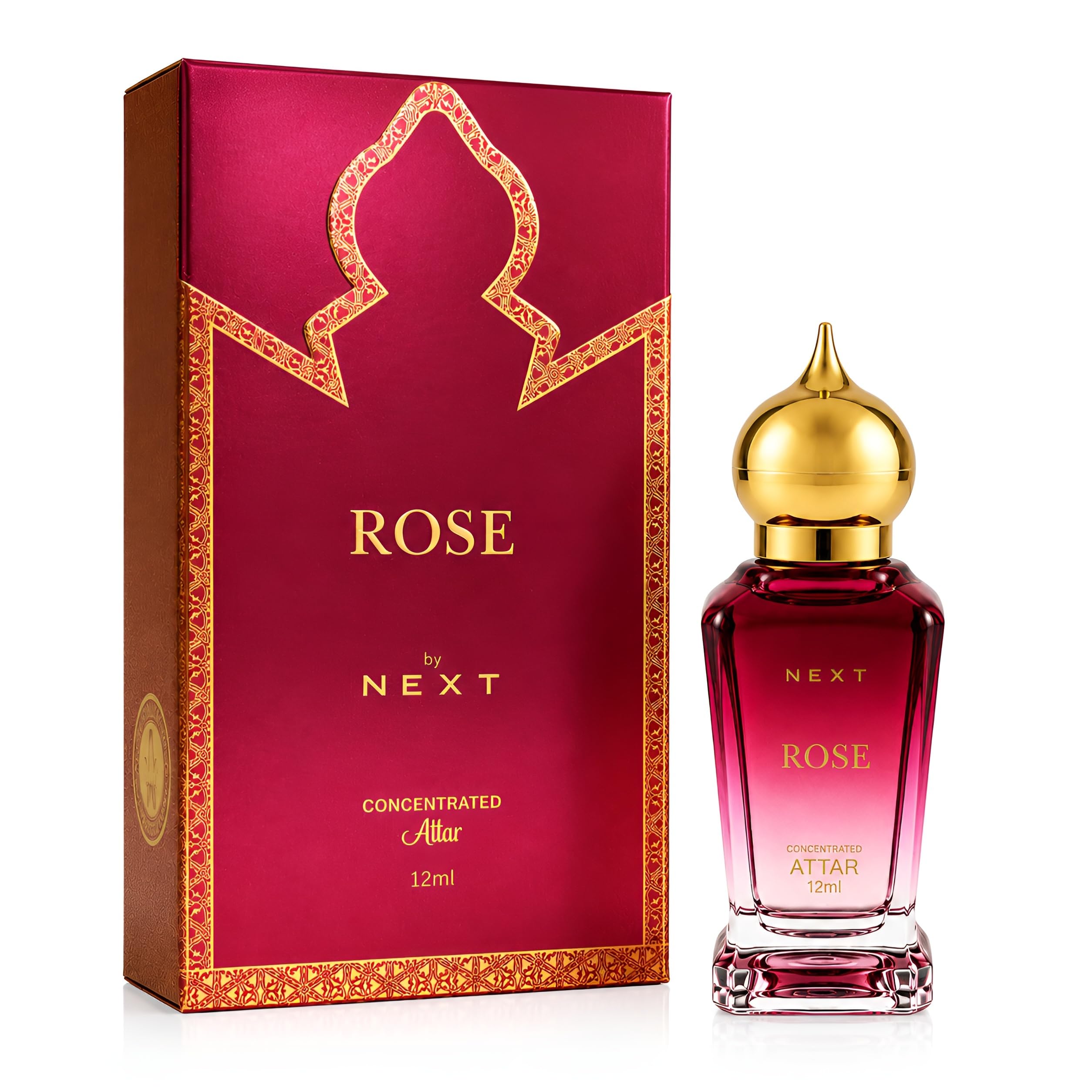 Next Care Rose Attar Roll On for Men & Women 12ml (Rose) | Non-Alcoholic Concentrated Attar | Long Lasting Fragrance Oil | Premium Aroma Perfume Attar-image-48
