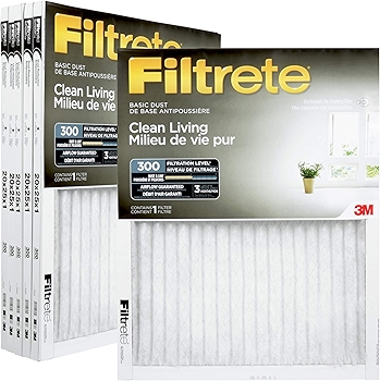 Filtrete 20x25x1 MPR 300 MERV 5 Pleated Air Filter