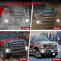 Vista 79 de Nilight Conjunto de luces antiniebla compatible con Ford Focus SVT 2002 2003 2004 2005 2006 Ford Focus SVT 2005-2007 Ford Escape 2003-2004 Ford