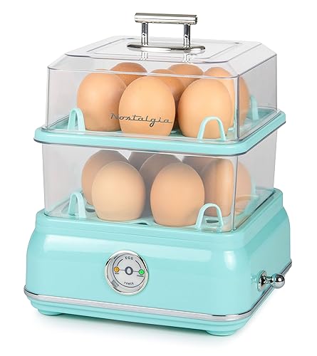Nostalgia CLEC14AQ Retro Premium 14 Capacity Electric Large Hard-Boiled Egg