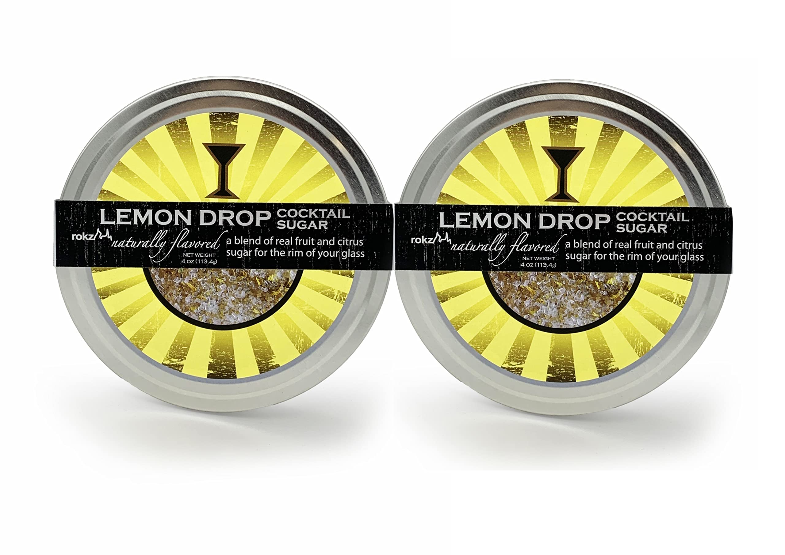Rokz Lemon Drop & Lime Rimming Salts - 2 Pack -9