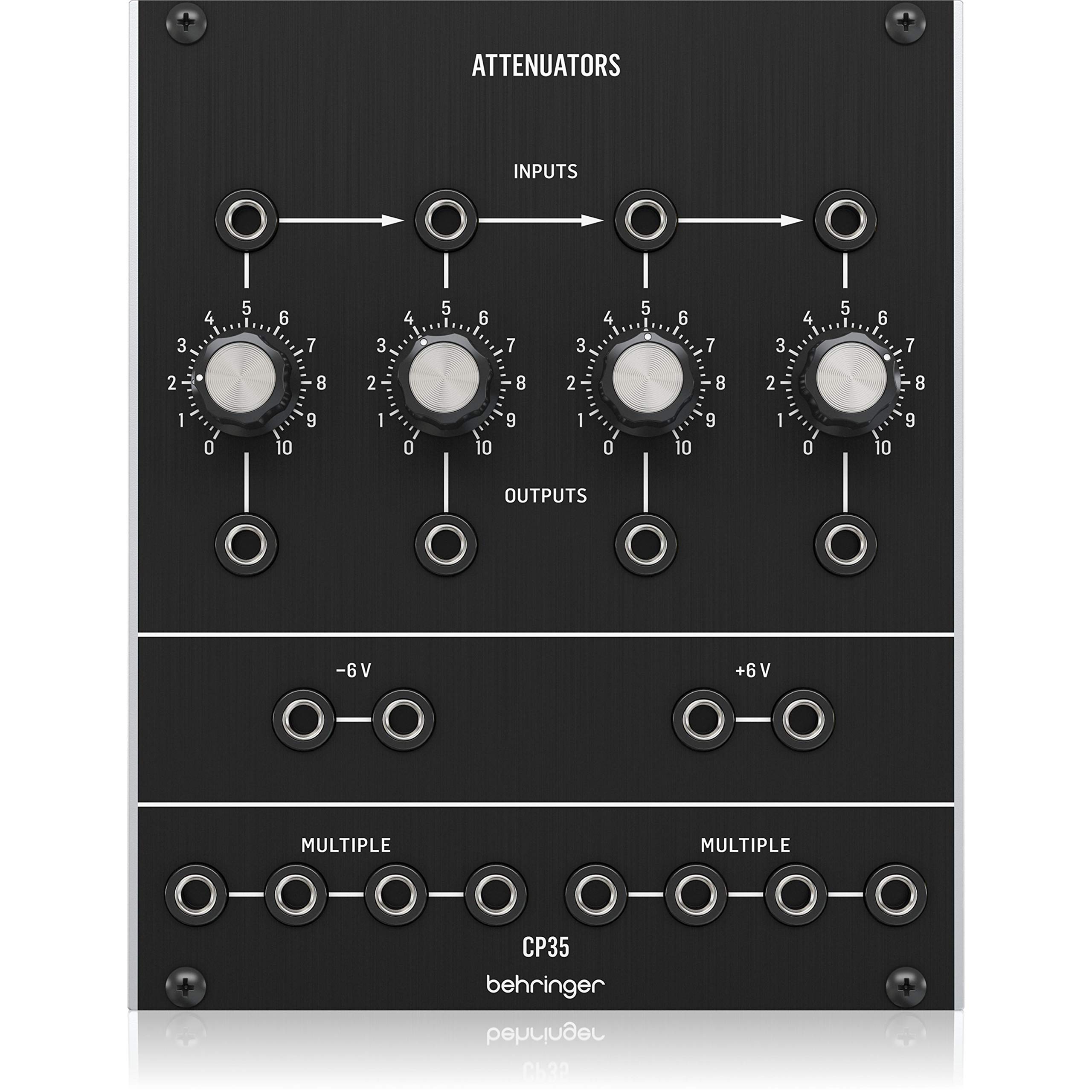 Behringer CP35 ATTENUATORS Legendary Analog Attenuator and Multiples Module for Eurorack