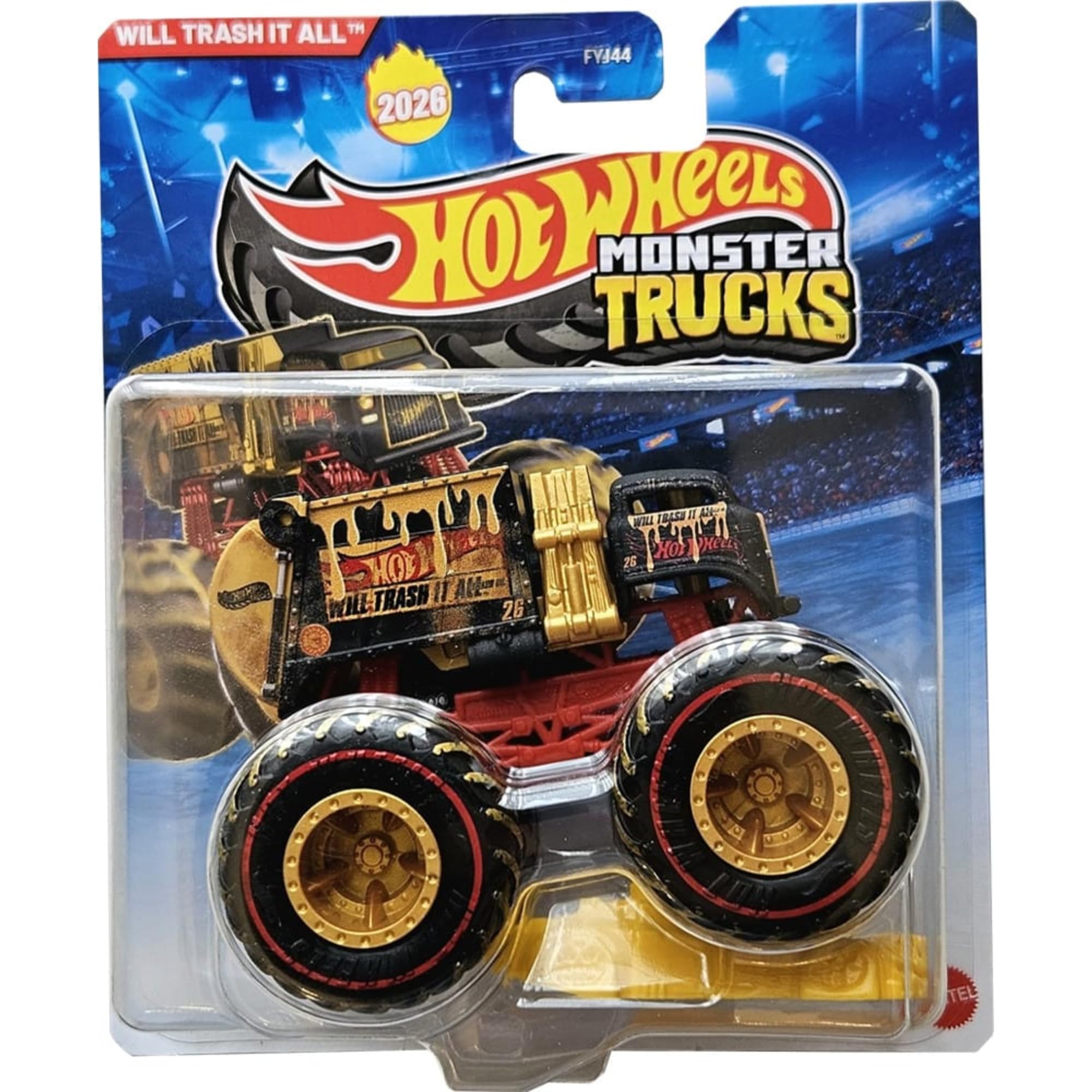 Hot Wheels Monster Trucks - (Will Trash It All - JKJ99) — image 1