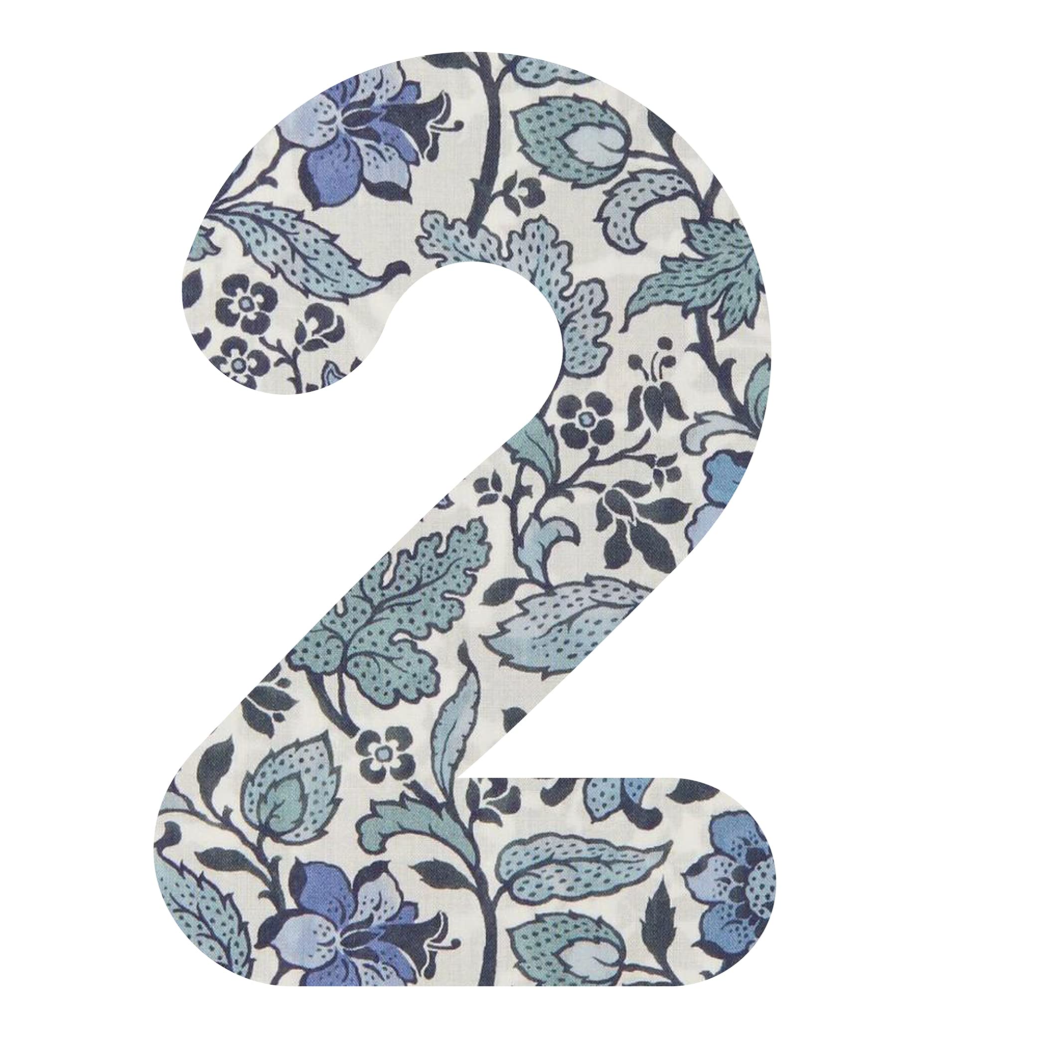 Sew Perfect Liberty Emery Walker A 2 Inch - 2 2" Applique - Letters & Numbers, See Pattern Swatch