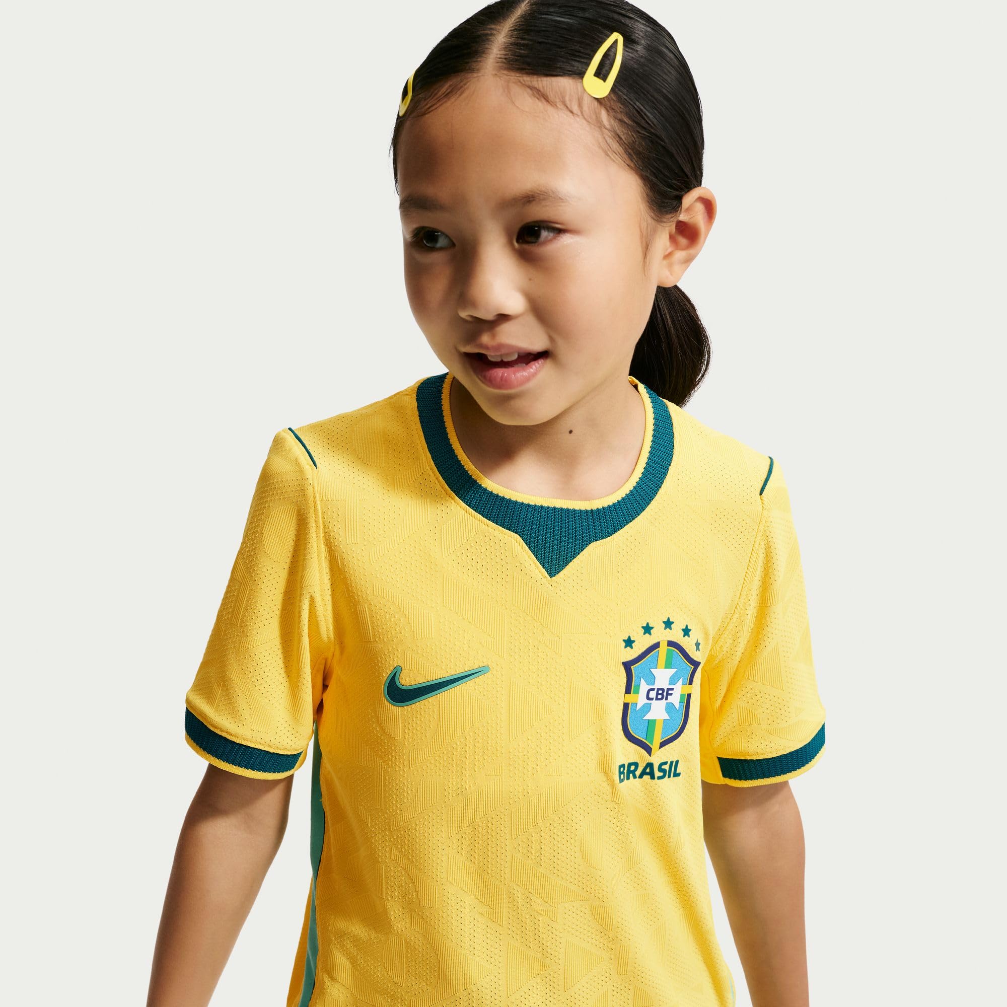 Nike Brasilien 2026 Heimspiel Nike Aero-fit Authentic Fußballtrikot Für Ältere Kinder Camiseta de fútbol Unisex niños