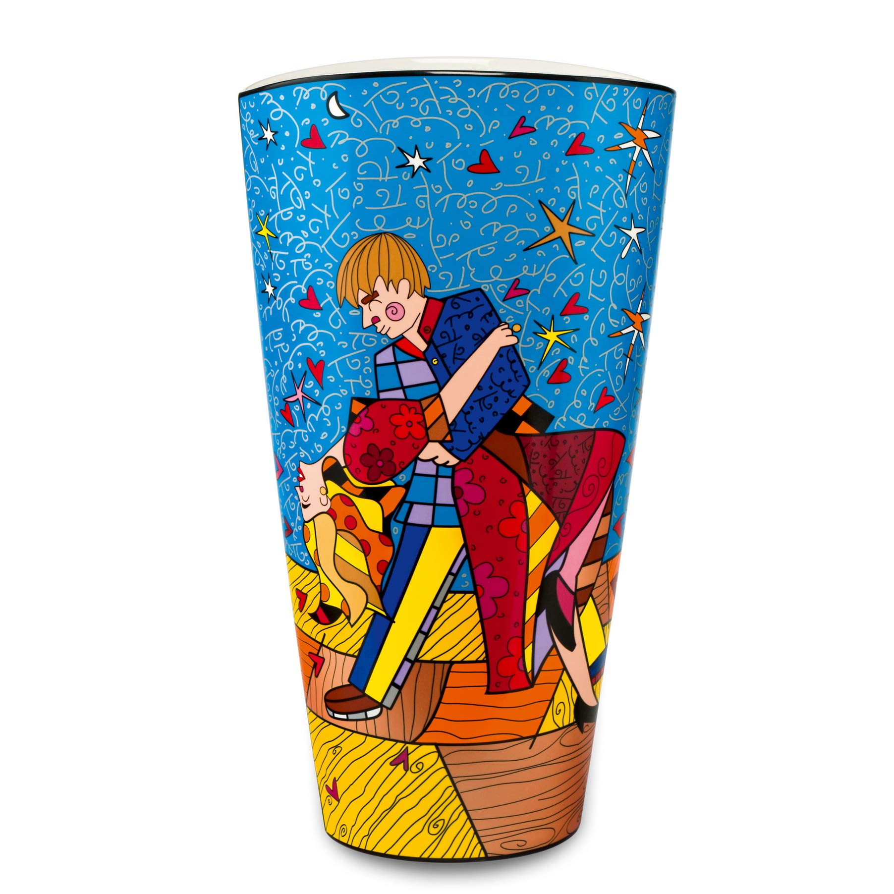 Goebel Artis Orbis - Pop Art Romero Britto Hollywood Romance - Vase 66451601