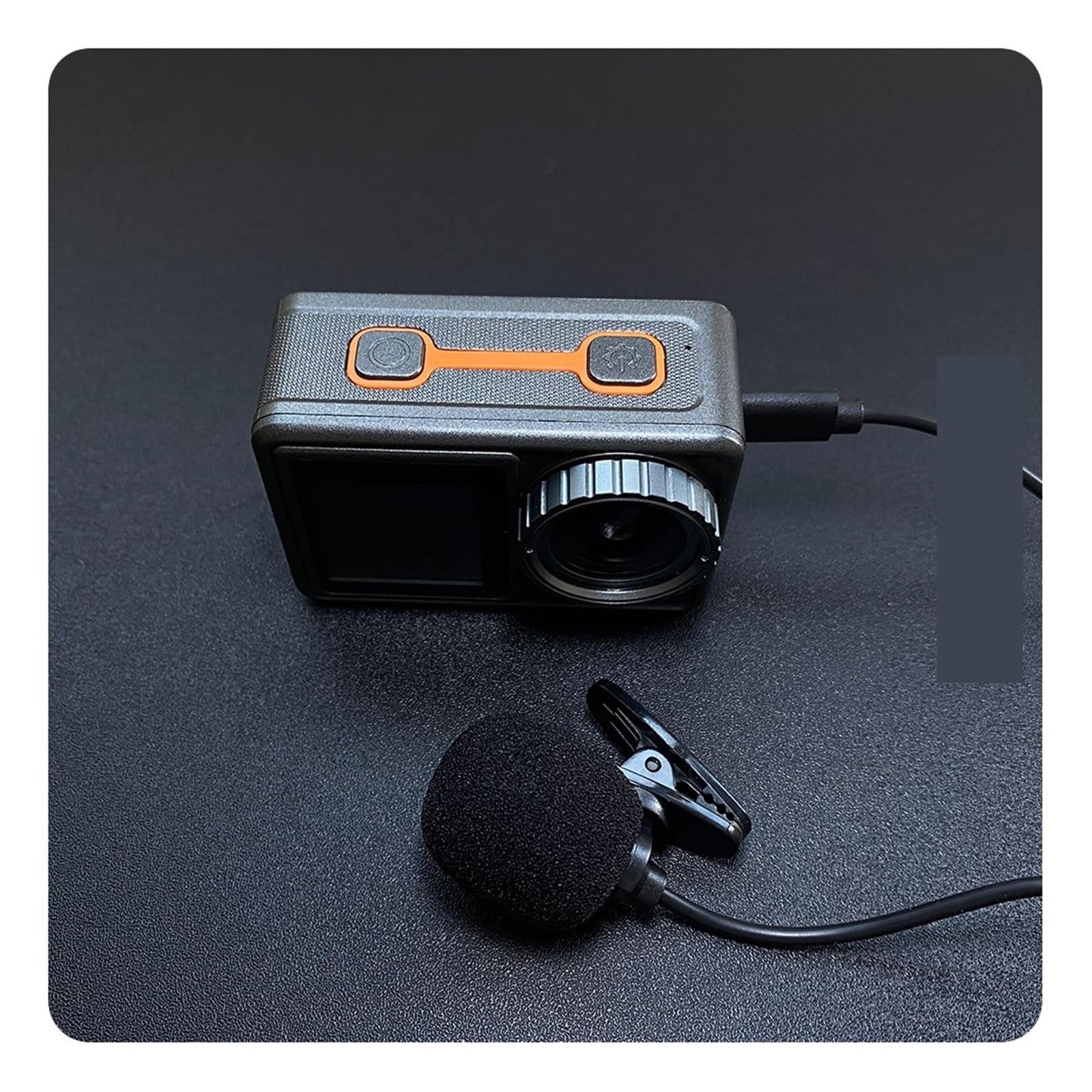 Kamera akcji 5K 4K 60FPS wymienny obiektyw 48MP Zoom elektroniczny aparat stabilizujący WiFi kamera do vloga Z łatwością Uchwyć Wspaniałe Chwile(32GB,Action Camera 5K F)