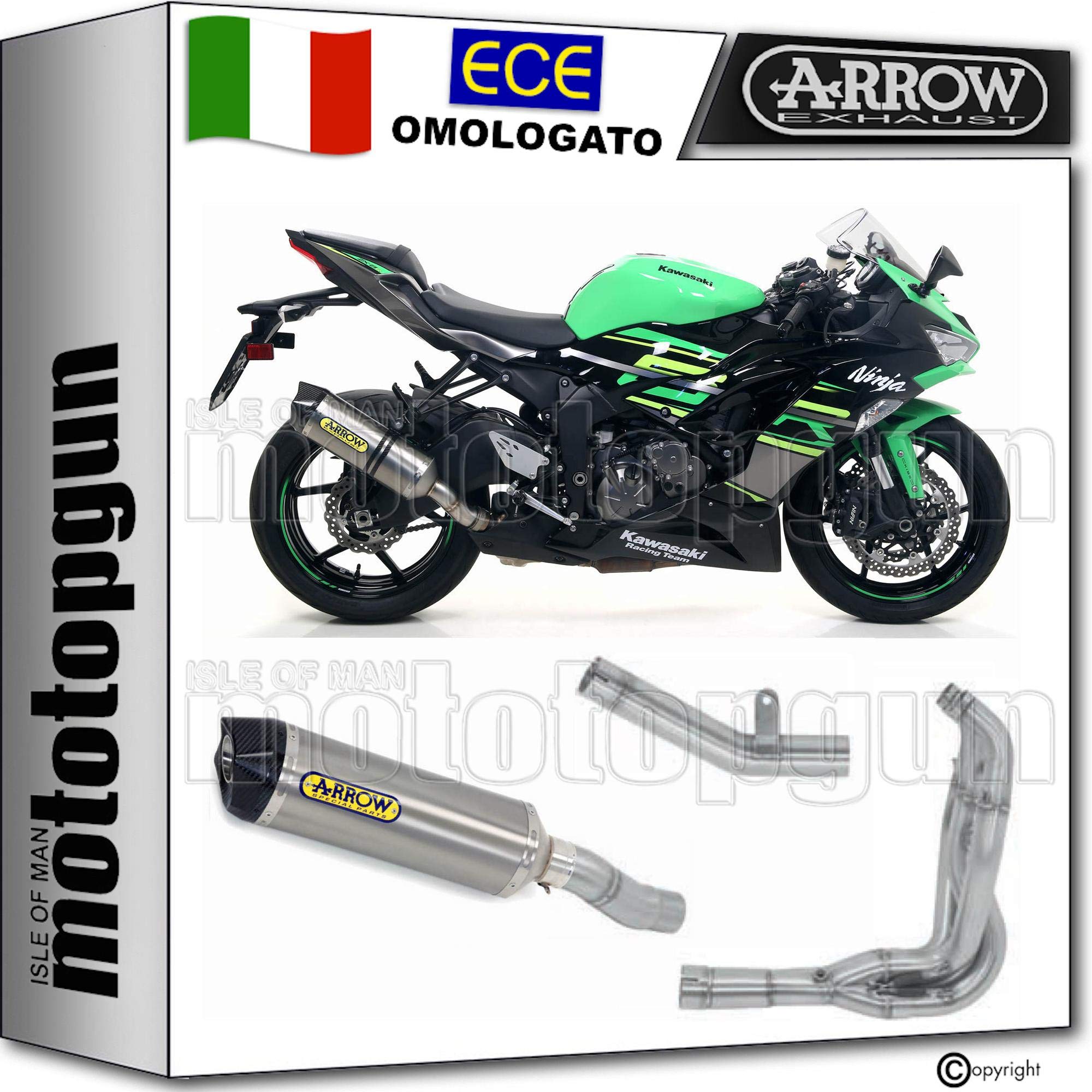 71898AK+71712MI+71713MI アロー ARROW フルエキゾースト RACE