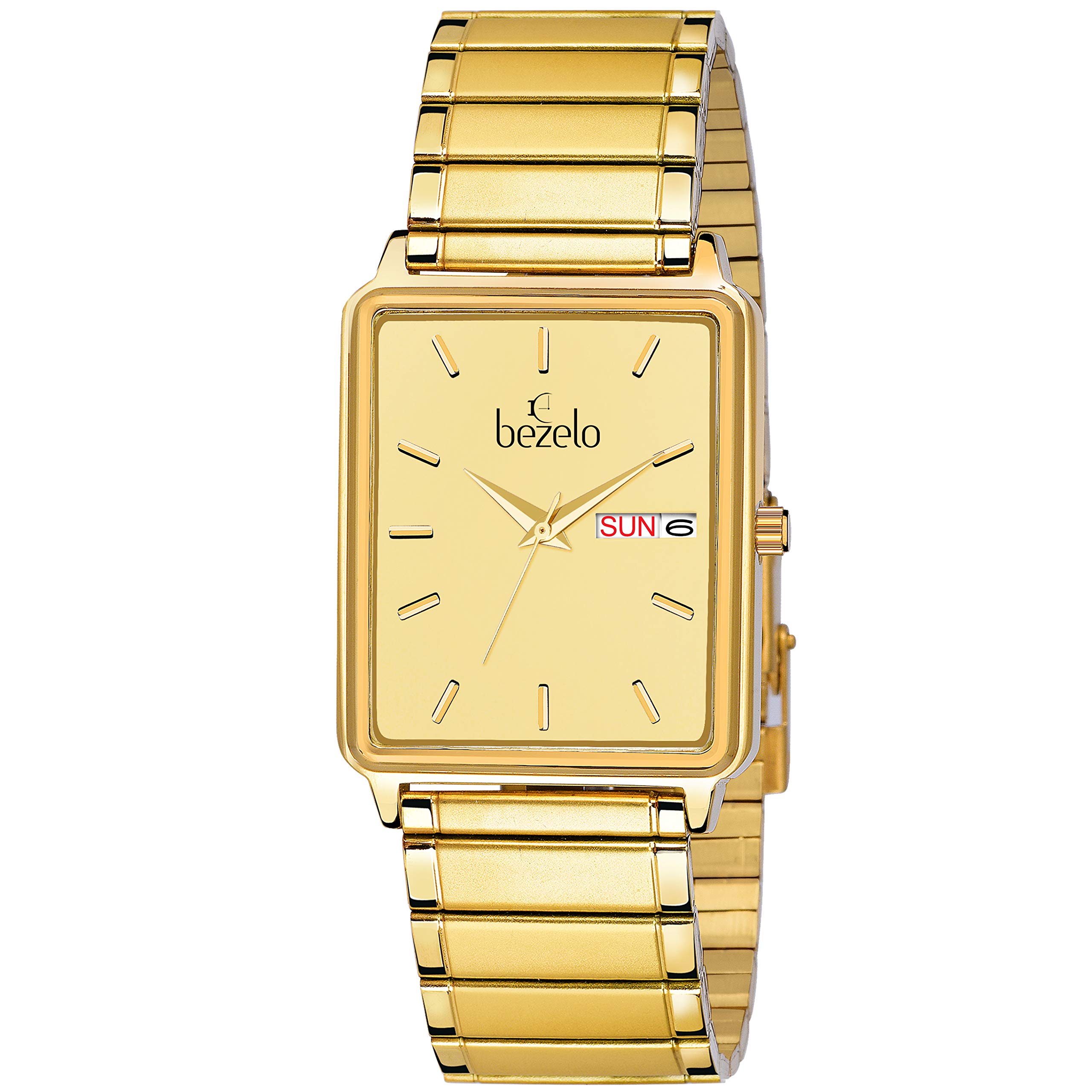 BEZELO Analog Golden DIAL Mens Watch -GSQ-23154-A-DD (B07Z92Z6G3) Amazon Price History, Amazon Price Tracker