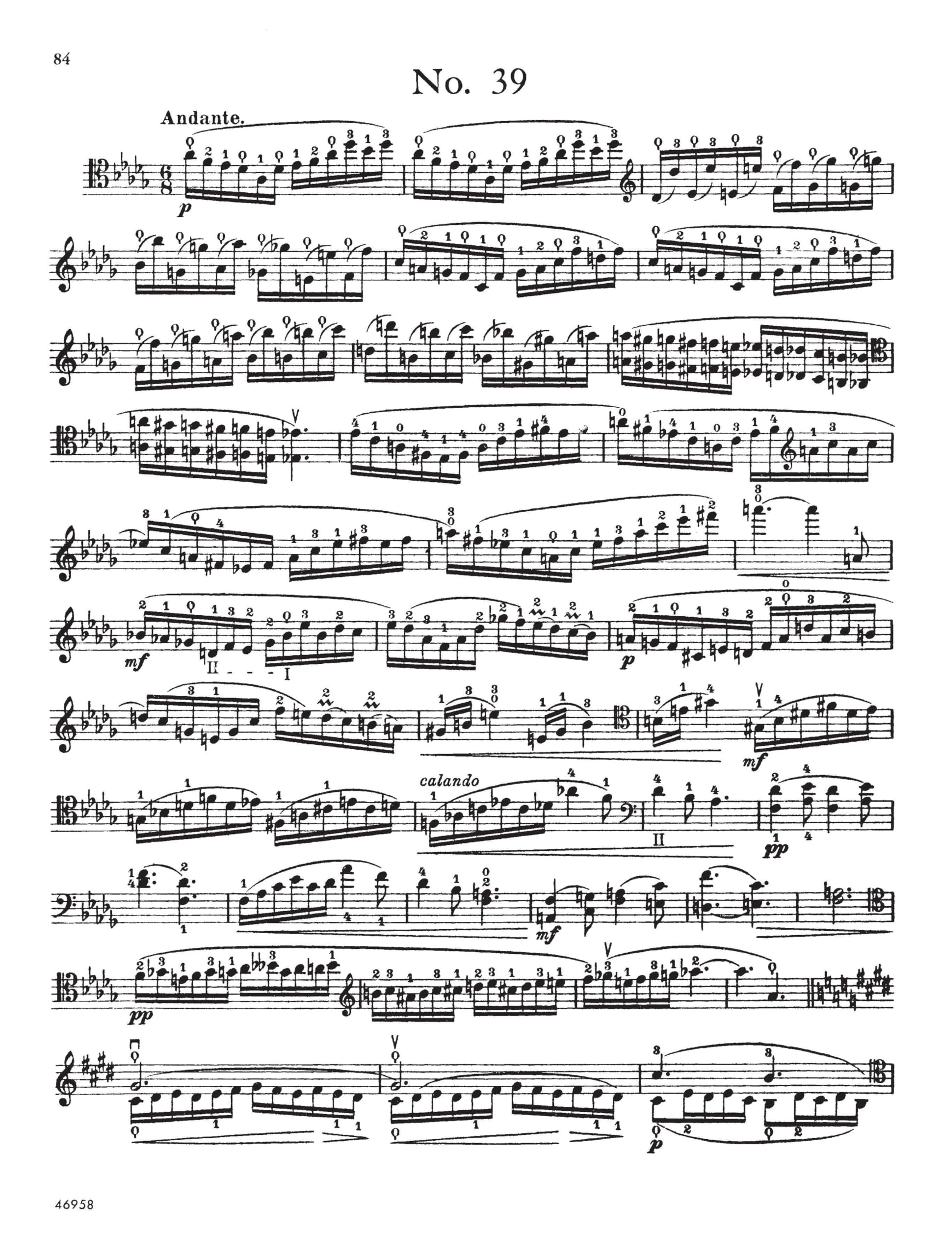 David Popper: High School of Cello Playing, Op. 73: 40 Etudes Cello Method