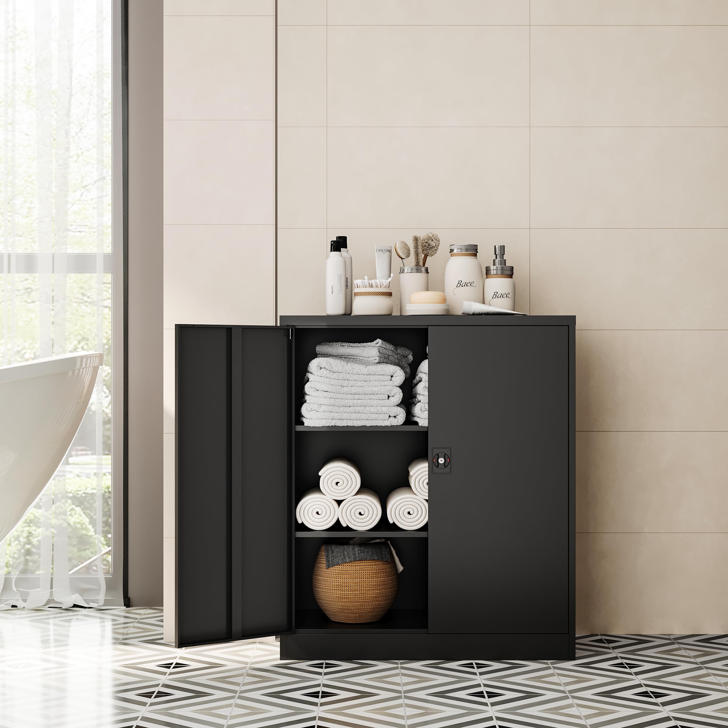 Fesbos Metal Cabinet for Home Office