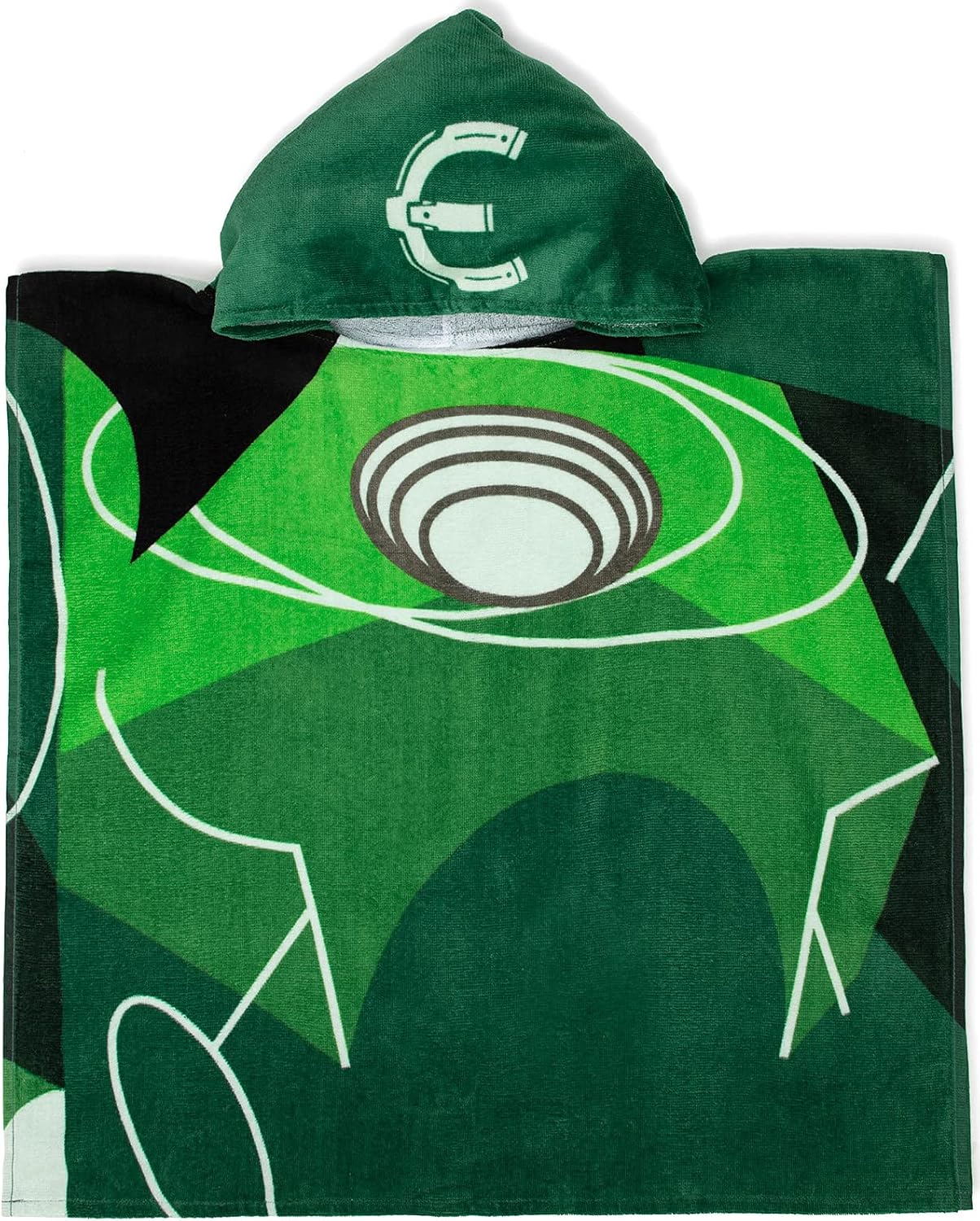 Jay Franco Marvel Eternals Sersi Bath/Pool/Beach Hooded Poncho - Super Soft & Absorbent Cotton Towel, Measures 28 x 28 Inches (Official Marvel Product)