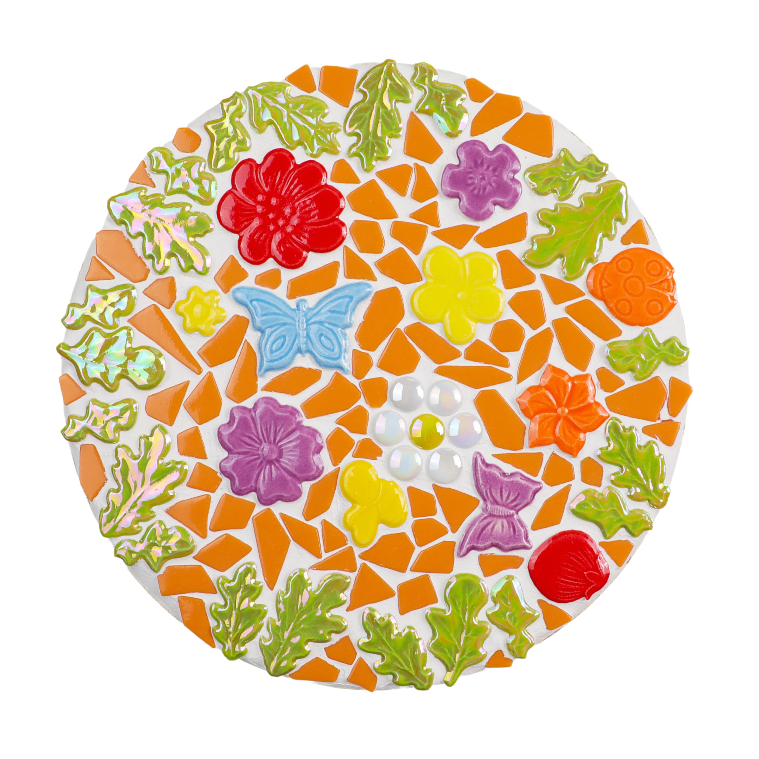 1 libra mini baldosas de vidrio de mosaico de esmalte irregular para artesanías suministros de mosaico a granel, tamaño pequeño aleatorio de piezas de vidrio reciclado rotas para bricolaje (RB500)