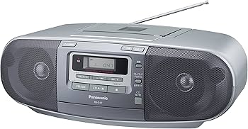 Amazon.co.jp: パナソニック ポータブルステレオCDシステム RX-D47-S
