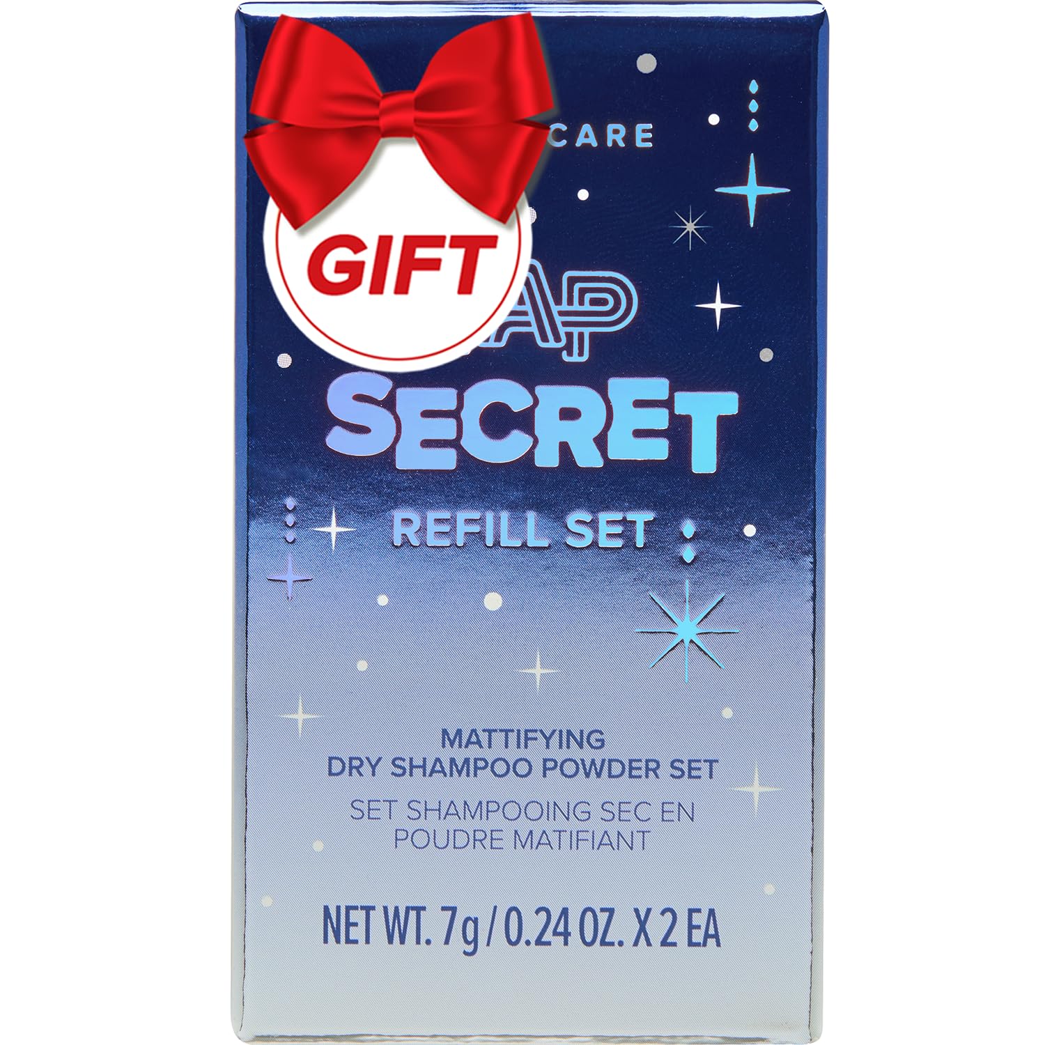 I DEW CARE Biotin Clarifying Dry Shampoo Limited Edition - Tap Secret Refill Set | With Black Ginseng, Non-aerosol, Formulated Without Benzene, Travel