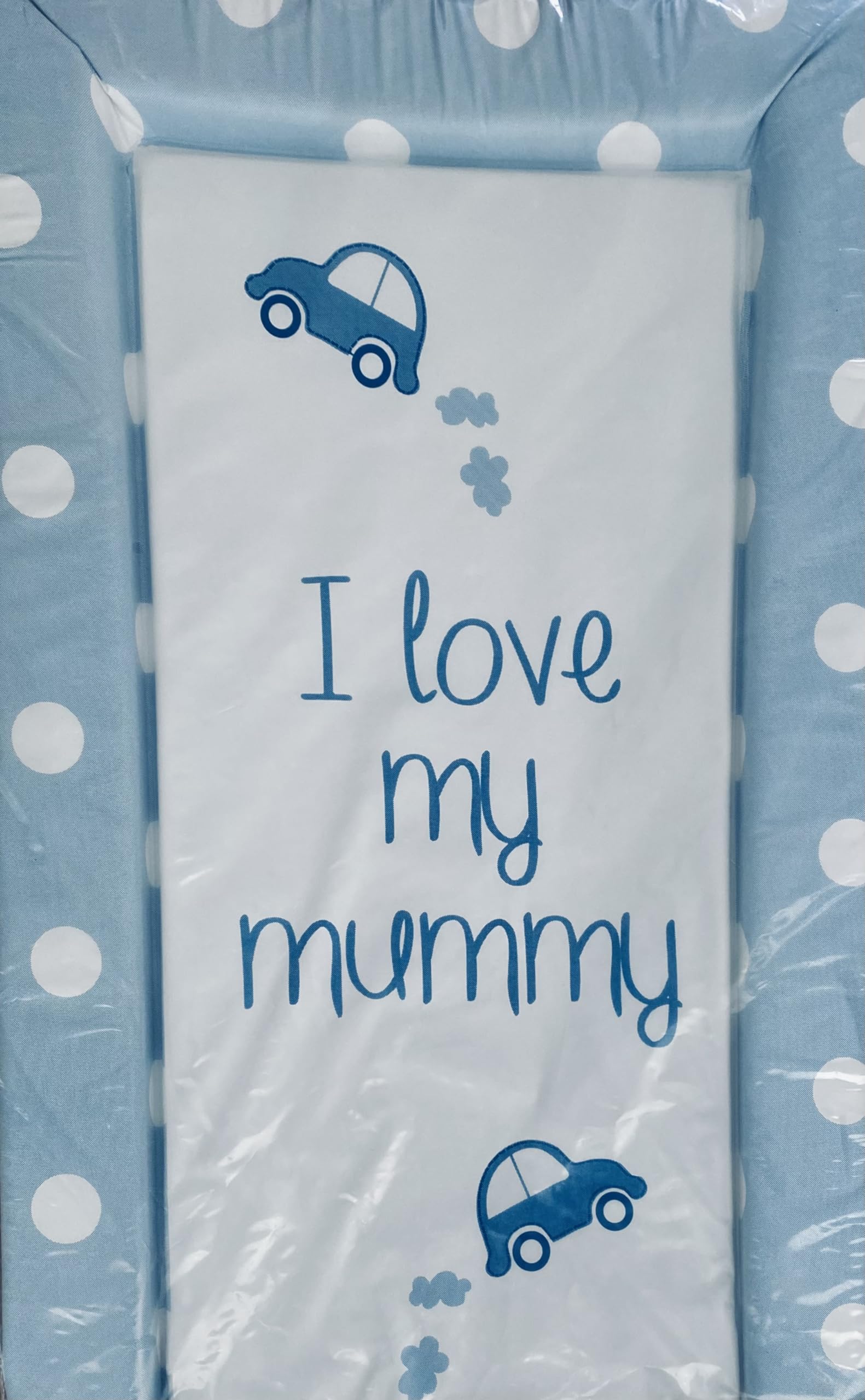 Baby Nursery Waterproof Soft Padded Changing Mat Raised Soft Edges Easy Wipe Clean Nappy Change Pad Cute Lovely Animal Design for Girl Boy (Bunny)