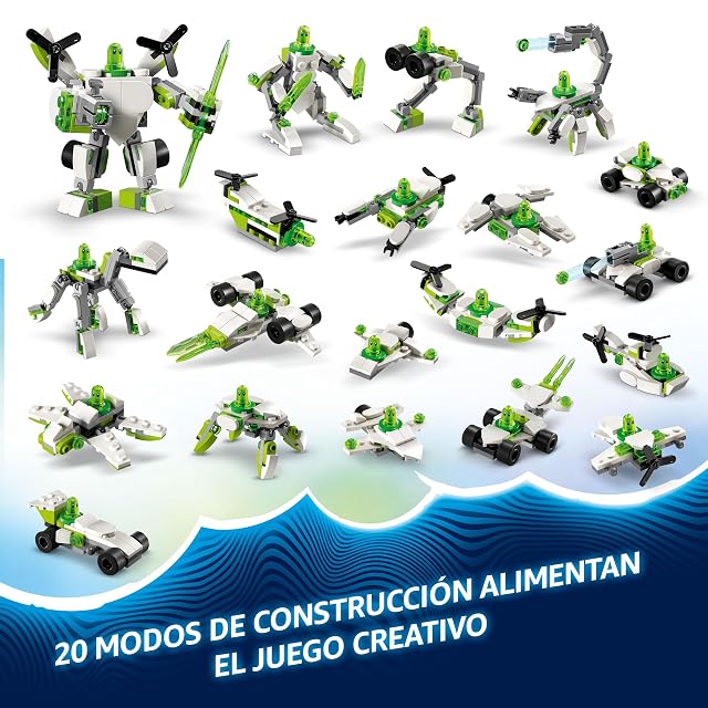 Foto 3 de 8 de LEGO DREAMZzz Aventuras de Z-Blob: Robots y Vehículos, Submarino de Juguete