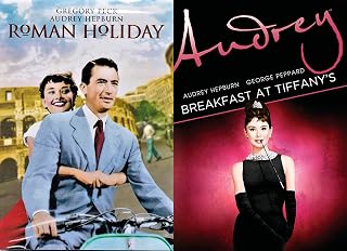 Audrey Hepburn 2 Film Collection Breakfast at Tiffany's & Roman Holiday Classic Bundle