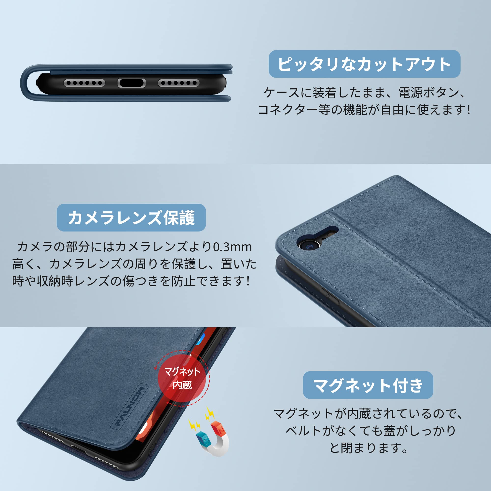Amazon.co.jp: KPG iPhone SE ケース 第3世代/SE 第2世代/8/7 ケース