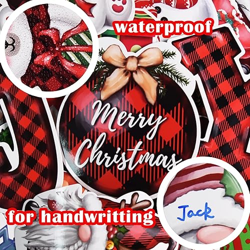 Miniatura 3 de 48 recortes de Navidad con 60 puntos de pegamento, decoración de tablón de anuncios de Navidad, escuela, escuela, vacaciones, decoración para pared,